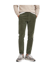 Pantalone Soho velluto 1000 righe Army