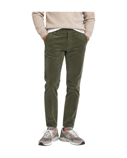Pantalone Soho velluto 1000 righe Army 005 SOHO VELLUTO 1000 RIGHE ARMY MODFITTERS 
