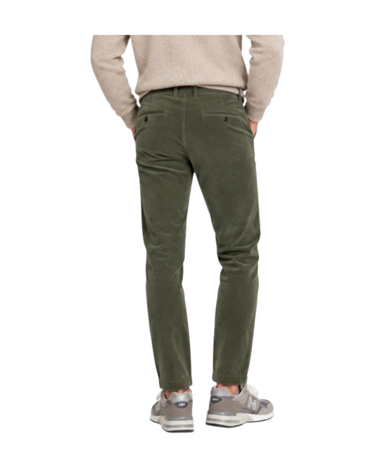 Pantalone Soho velluto 1000 righe Army 005 SOHO VELLUTO 1000 RIGHE ARMY MODFITTERS 