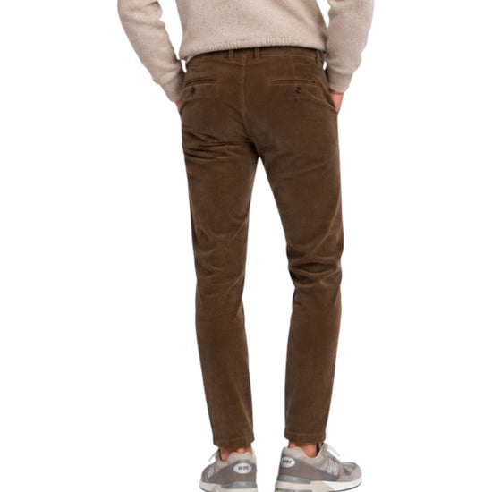 Pantalone Soho velluto 1000 righe Dark brown 005 SOHO VELLUTO 1000 RIGHE DARK BROWN MODFITTERS 