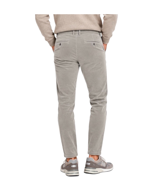 Pantalone Soho velluto 1000 righe Mid grey 005 SOHO VELLUTO 1000 RIGHE MID GREY MODFITTERS 