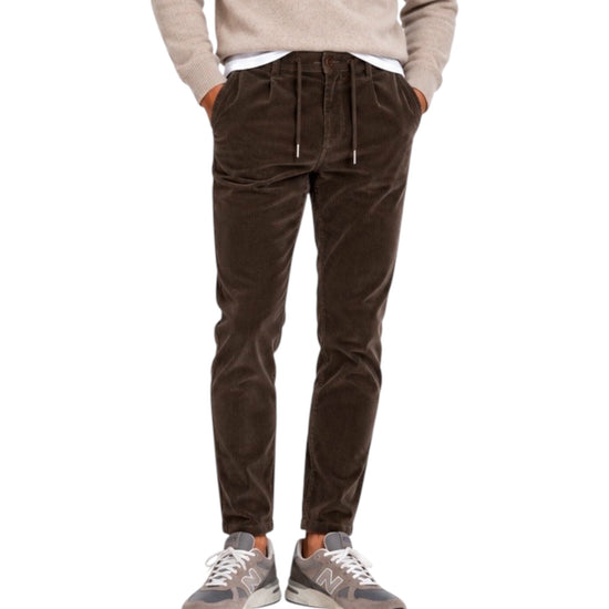 Pantalaccio Bristol velluto 500 righe Dark brown 019 BRISTOL VELLUTO 500 RIGHE DARK BROWN MODFITTERS 