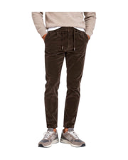 Pantalaccio Bristol velluto 500 righe Dark brown