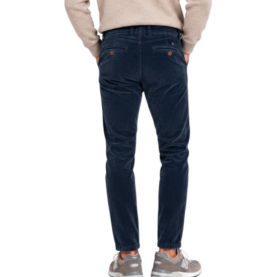 Pantalaccio Bristol velluto 500 righe Dark navy 019 BRISTOL VELLUTO 500 RIGHE DARK NAVY MODFITTERS 