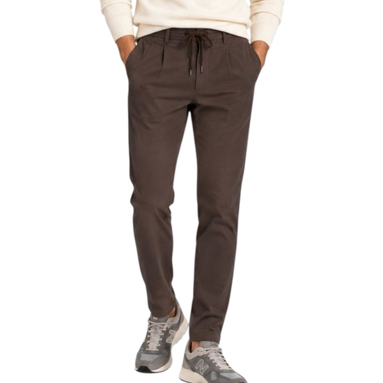 Pantalaccio in flanella Dark brown 049 BRISTOL FLANELLA DARK BROWN MODFITTERS 