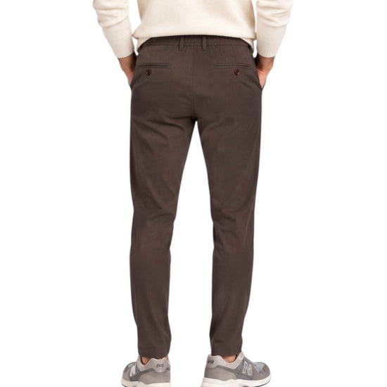Pantalaccio in flanella Dark brown 049 BRISTOL FLANELLA DARK BROWN MODFITTERS 