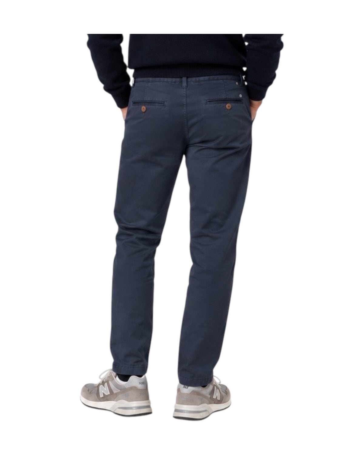 Pantalone Napoleon Gabardina Dark navy 061 NAPOLEON GABARDINA DARK NAVY MODFITTERS 