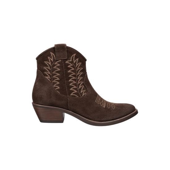 Texano in camoscio Testa di moro 2040 VELOUR TESTA DI MORO NICHE 