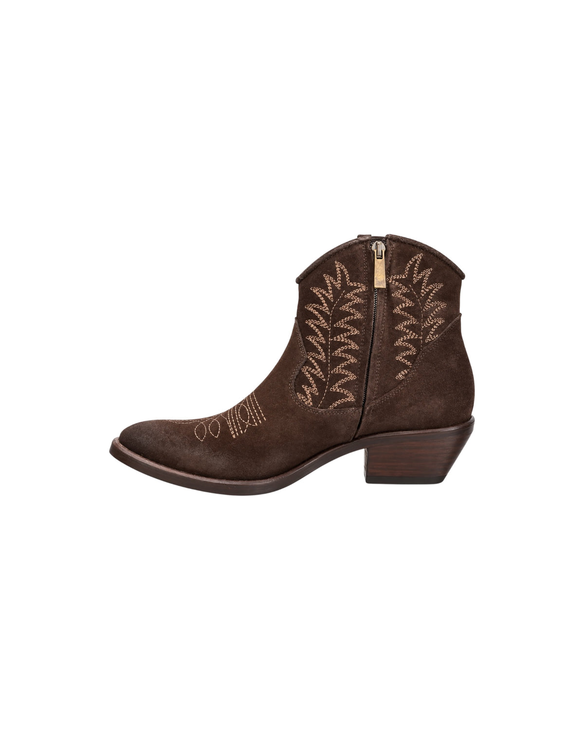 Texano in camoscio Testa di moro 2040 VELOUR TESTA DI MORO NICHE 