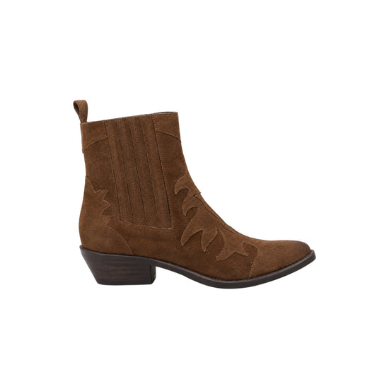Texano in pelle scamosciata Marrone 2063 VELOUR MARRONE NICHE 