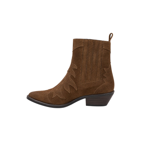 Texano in pelle scamosciata Marrone 2063 VELOUR MARRONE NICHE 