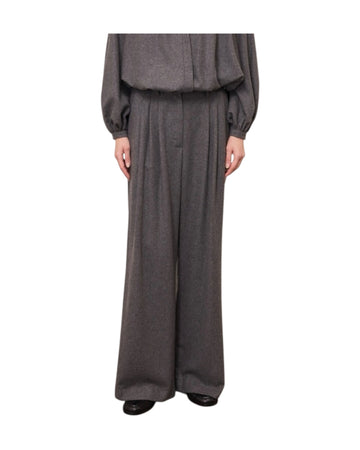 Pantalone Palazzo con pinces Lavagna BDY DP0133 LAVAGNA OTTOD'AME 