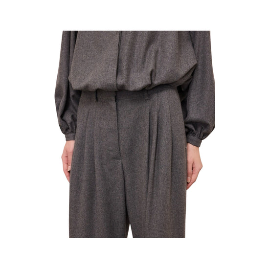 Pantalone Palazzo con pinces Lavagna BDY DP0133 LAVAGNA OTTOD'AME 