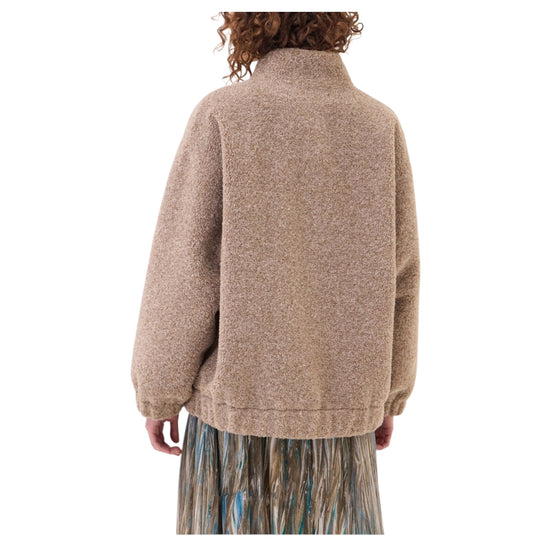 Bomber Teddy Beige GSS DJ0088 UNICA OTTOD'AME 
