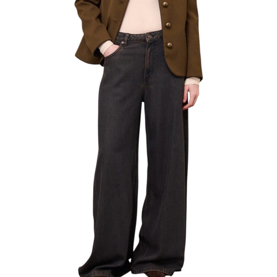 Jeans Palazzo Brown JNN DP0096 BROWN OTTOD'AME 