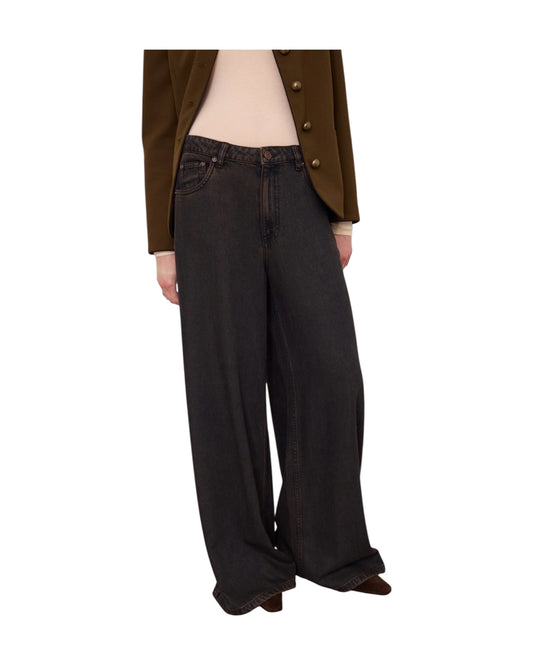 Jeans Palazzo Brown JNN DP0096 BROWN OTTOD'AME 