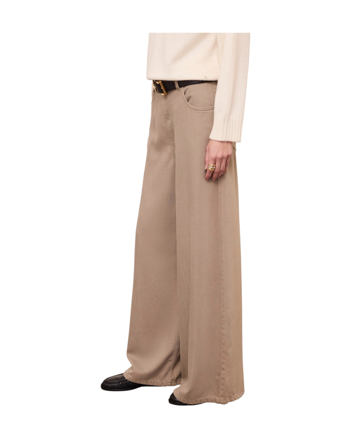 Jeans Palazzo Taupe JNN DP0096 TAUPE OTTOD'AME 