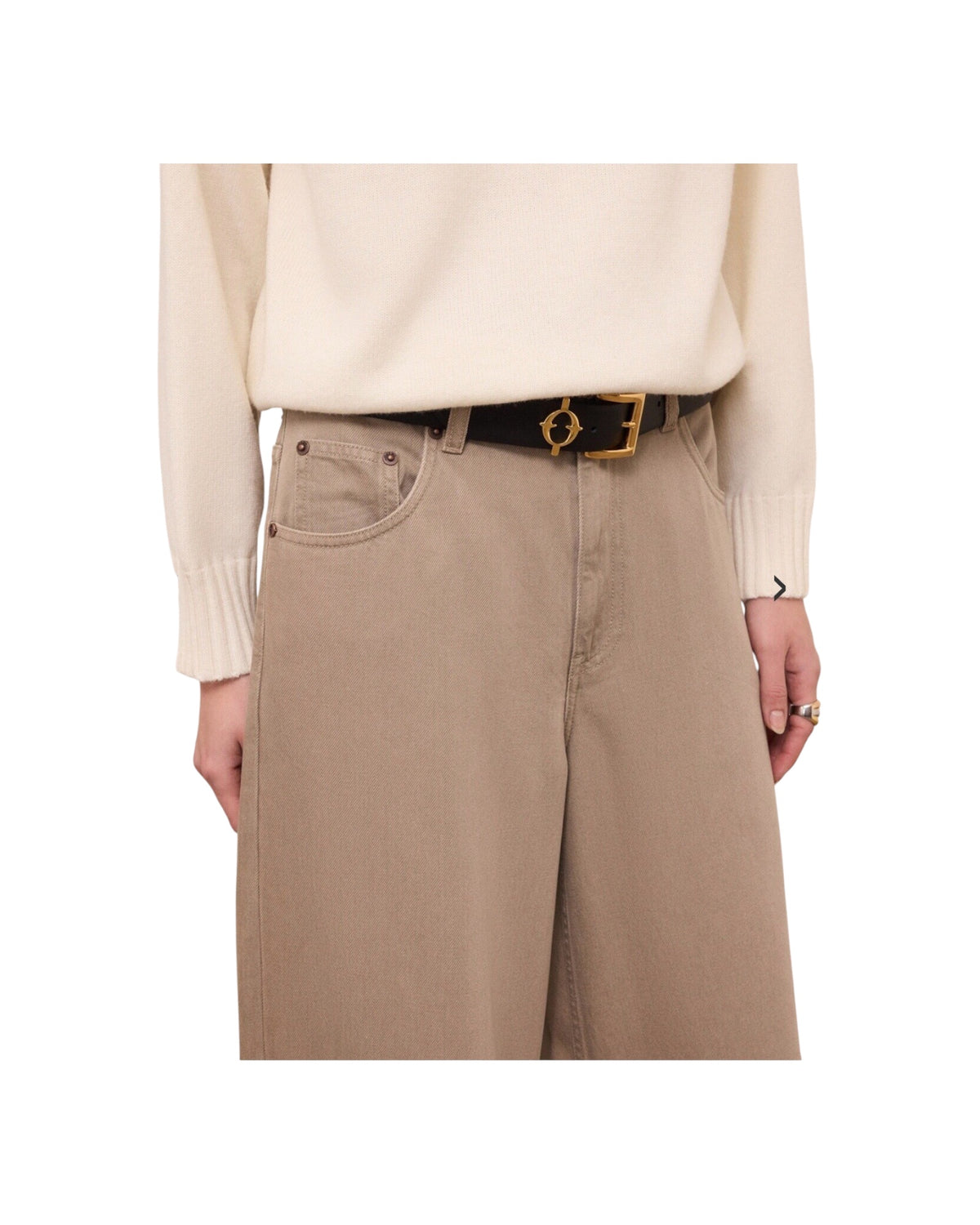 Jeans Palazzo Taupe JNN DP0096 TAUPE OTTOD'AME 