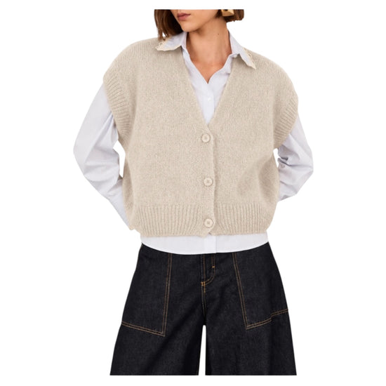 Gilet in mohair Panna C03L0036 PANNA PHILIA LOFT 