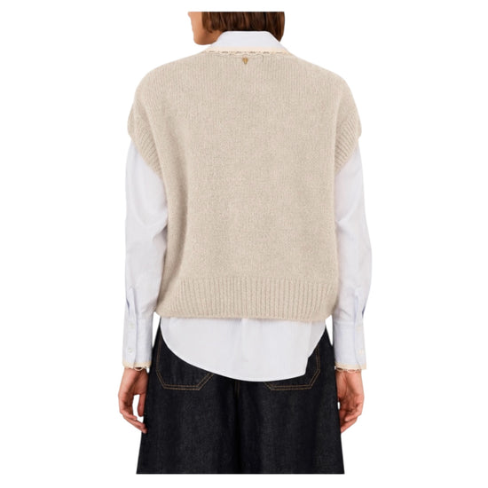 Gilet in mohair Panna C03L0036 PANNA PHILIA LOFT 