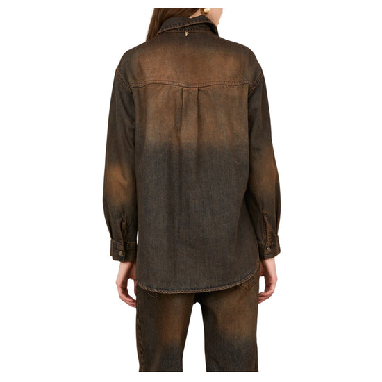 Overshirt in denim Ruggine D03E0266 RUGGINE PHILIA LOFT 