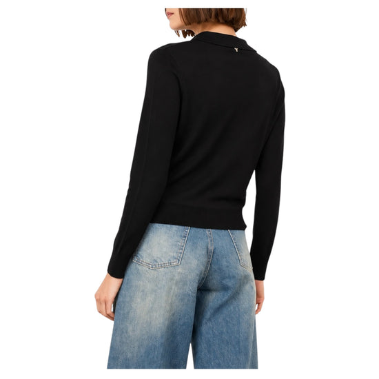 Polo in lana merino Nero F03O0089 NERO PHILIA LOFT 