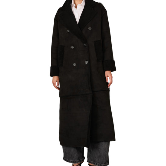 Montone lungo Nero M03N0067 NERO PHILIA LOFT 