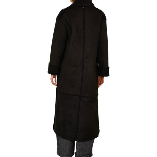 Montone lungo Nero M03N0067 NERO PHILIA LOFT 