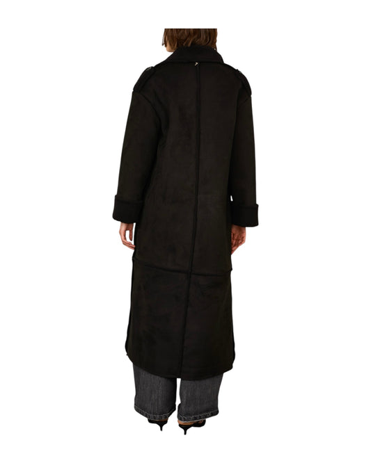 Montone lungo Nero M03N0067 NERO PHILIA LOFT 