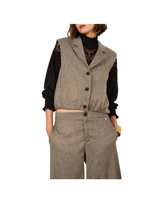 Gilet sale e pepe P03P0126 GRIGIO PHILIA LOFT 