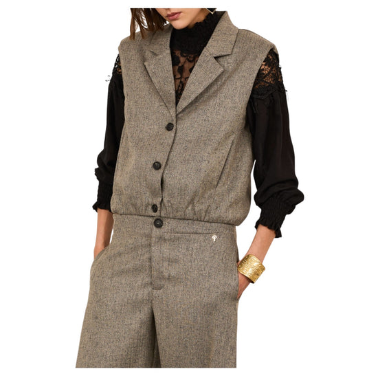 Gilet sale e pepe P03P0126 GRIGIO PHILIA LOFT 