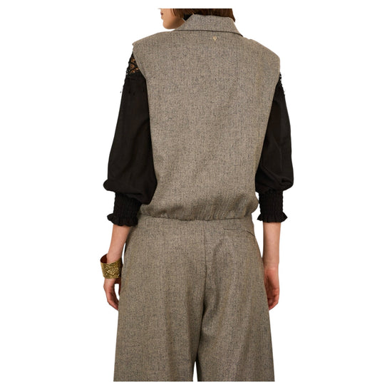 Gilet sale e pepe P03P0126 GRIGIO PHILIA LOFT 