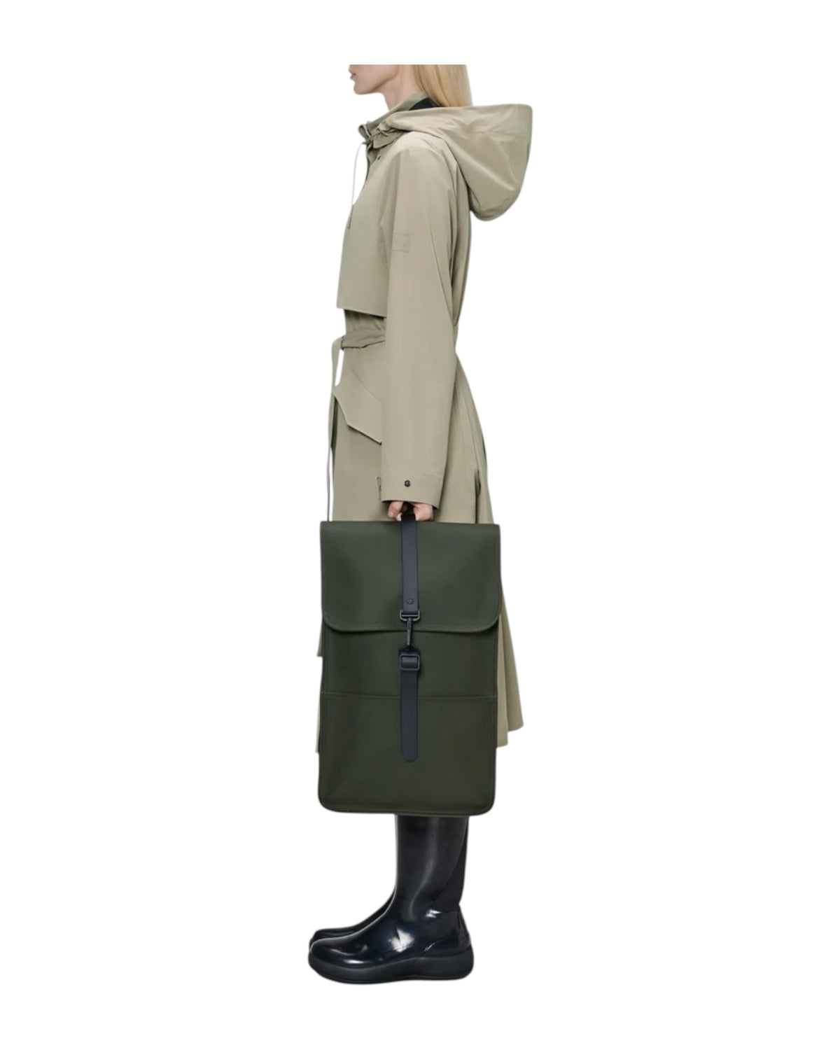 Backpack Green BACKPACK W3 GREEN RAINS 