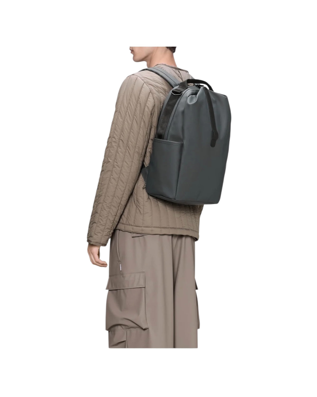 Clip frontal Backpack Dark grey CLIP FRONT BACKPACK W3 DARK GREY RAINS 