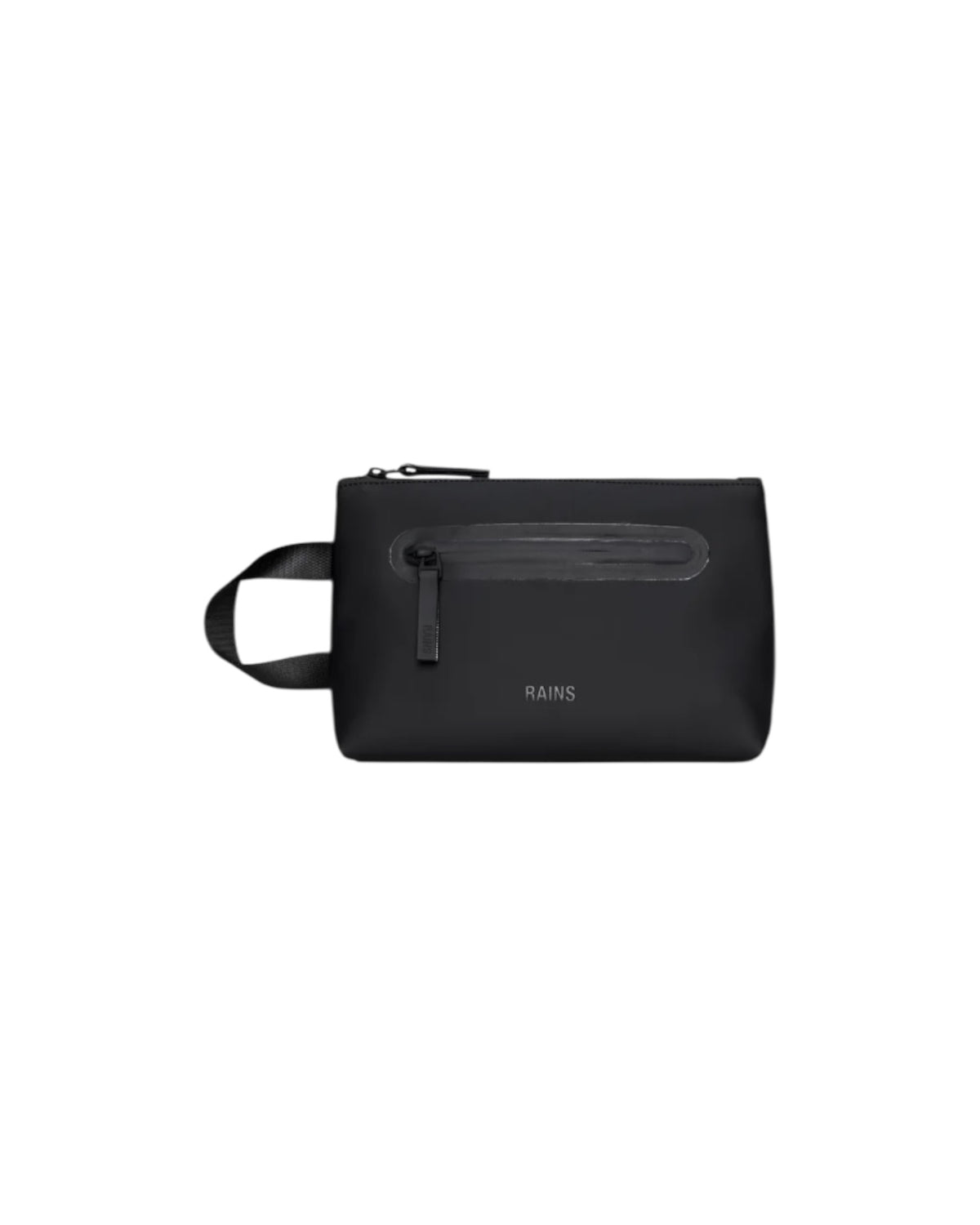 2 Zip Cosmetic Bag large Black COSMETIC BAG ZIP W3 BLACK RAINS 