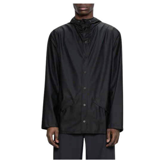 Giacca unisex antipioggia Black JACKET W3 BLACK RAINS 