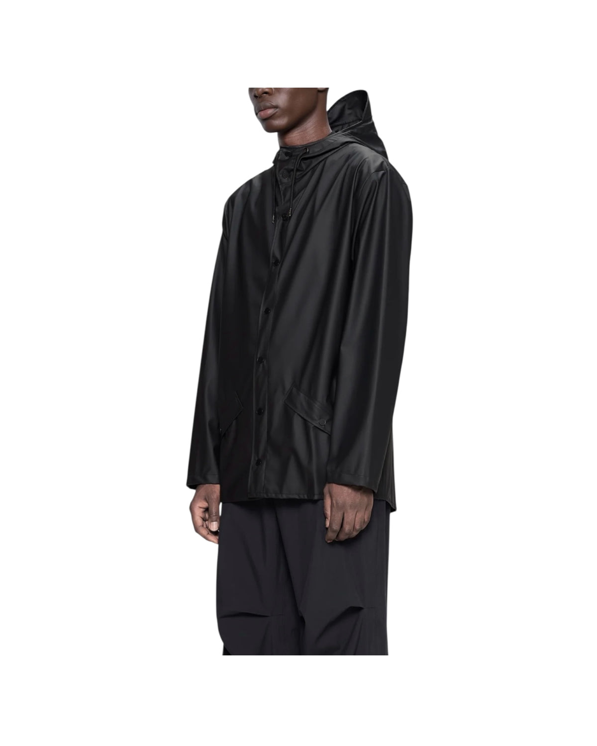 Giacca unisex antipioggia Black JACKET W3 BLACK RAINS 