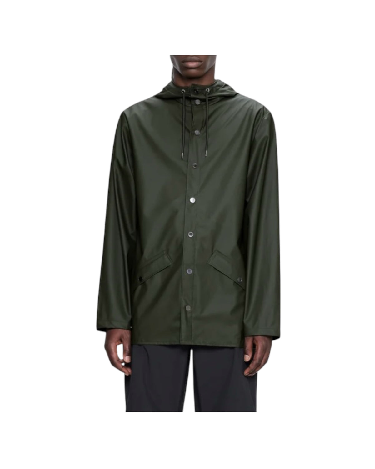 Giacca Unisex Antipioggia Green JACKET W3 GREEN RAINS 