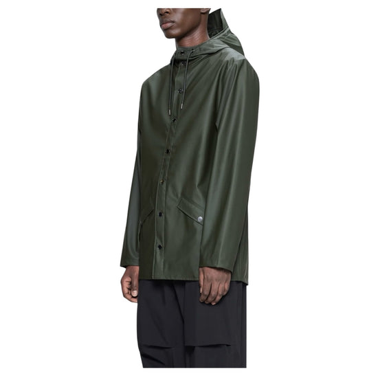 Giacca Unisex Antipioggia Green JACKET W3 GREEN RAINS 