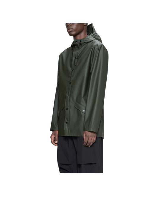 Giacca Unisex Antipioggia Green JACKET W3 GREEN RAINS 