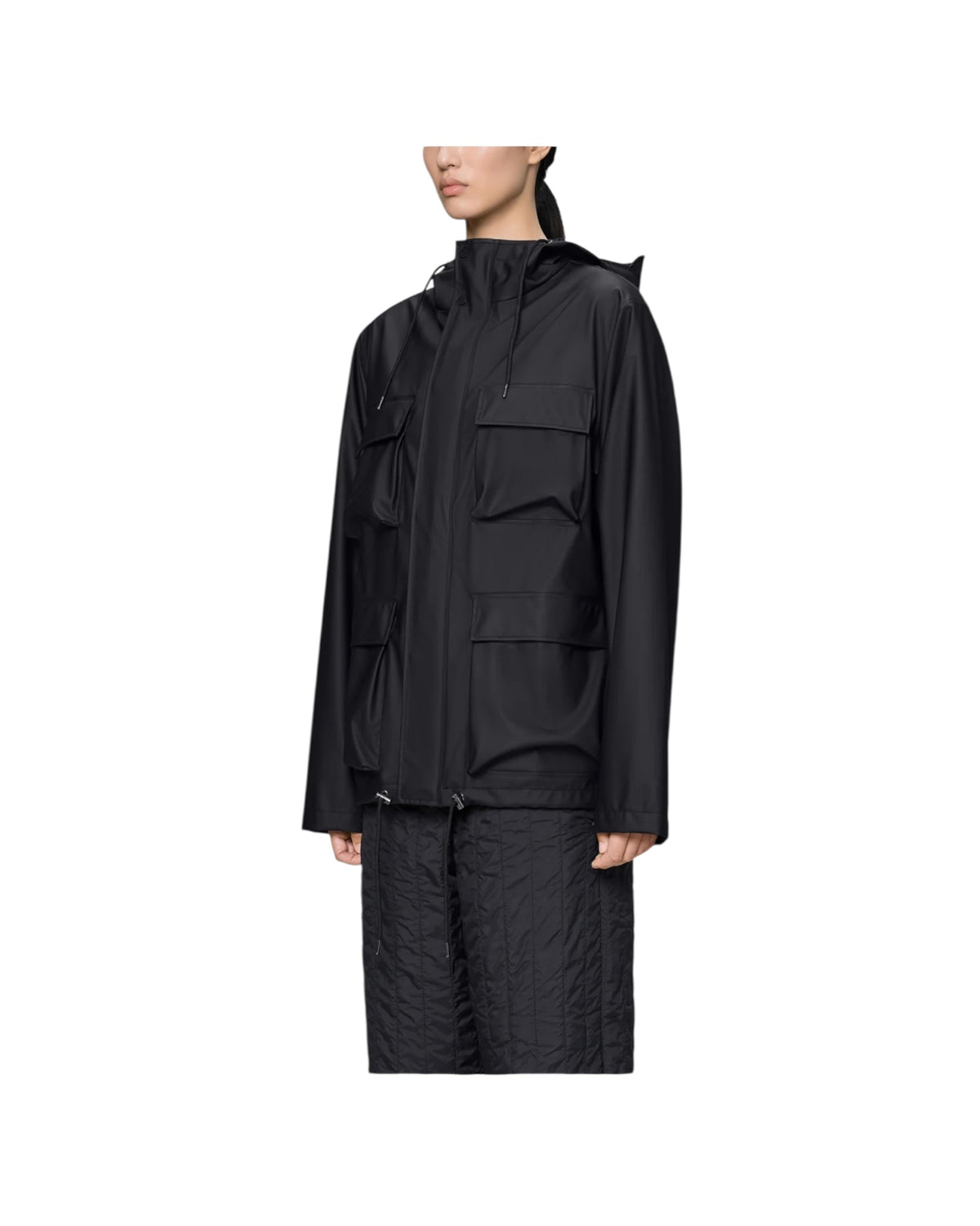 Pocket jacket Black POCKET JACKET W3 BLACK RAINS 