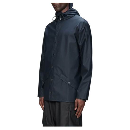 Giacca Unisex antipioggia Navy JACKET W3 NAVY RAINS 