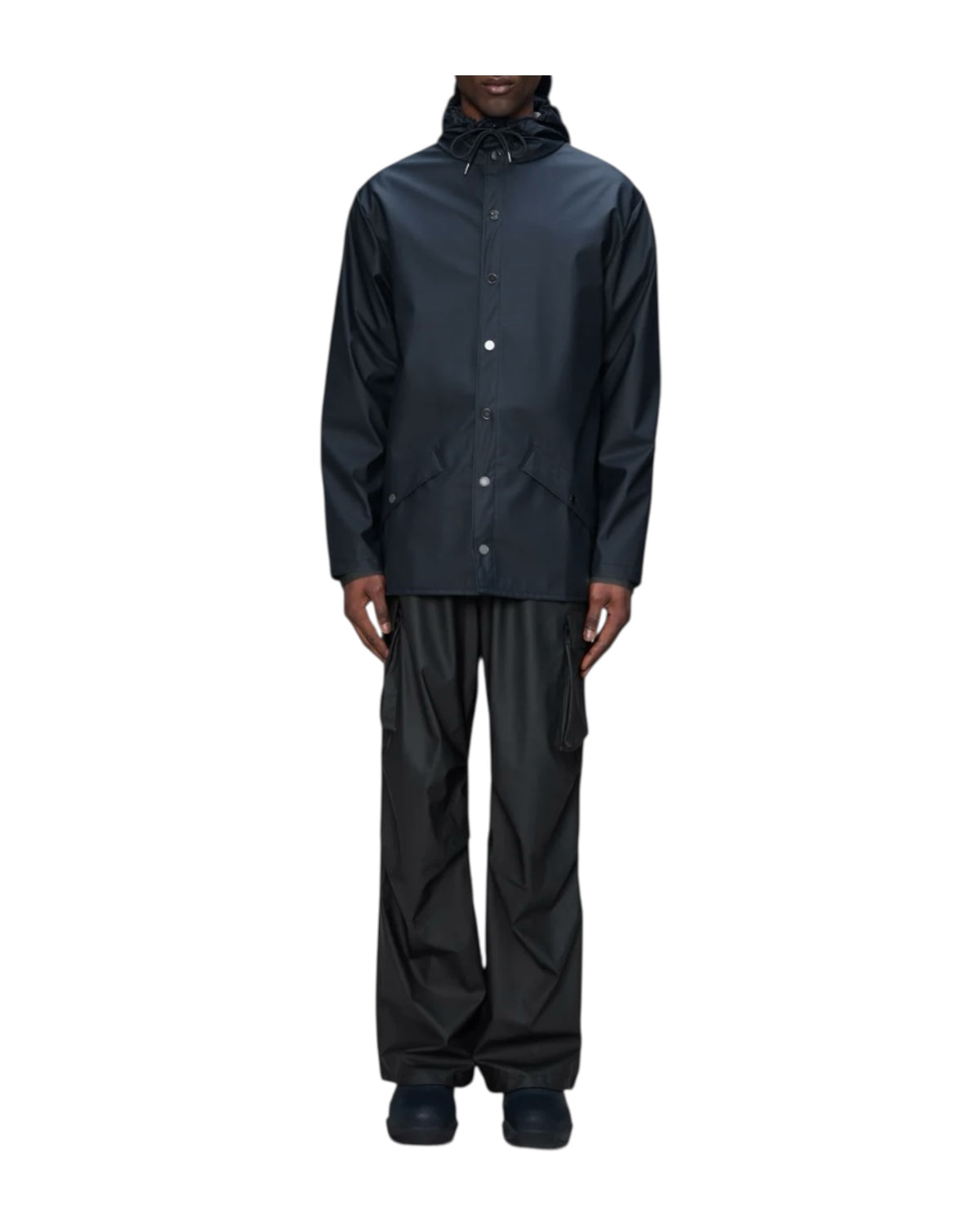 Giacca Unisex antipioggia Navy JACKET W3 NAVY RAINS 