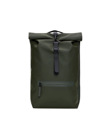 Zaino Rolltop Green ROLLTOP RUCKSACK W3 GREEN RAINS 