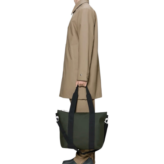 Tote bag mini Green TOTE BAG MINI W3 GREEN RAINS 
