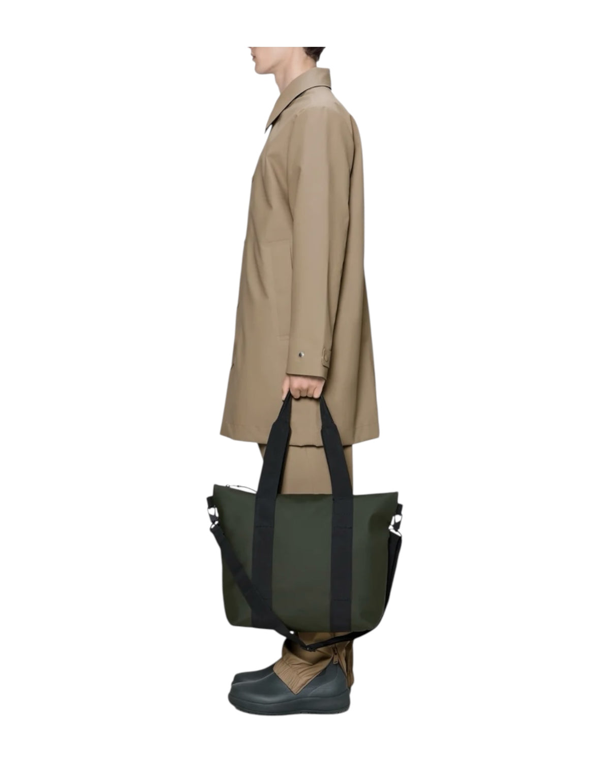 Tote bag mini Green TOTE BAG MINI W3 GREEN RAINS 