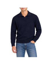 Polo Skipper in lana Blu