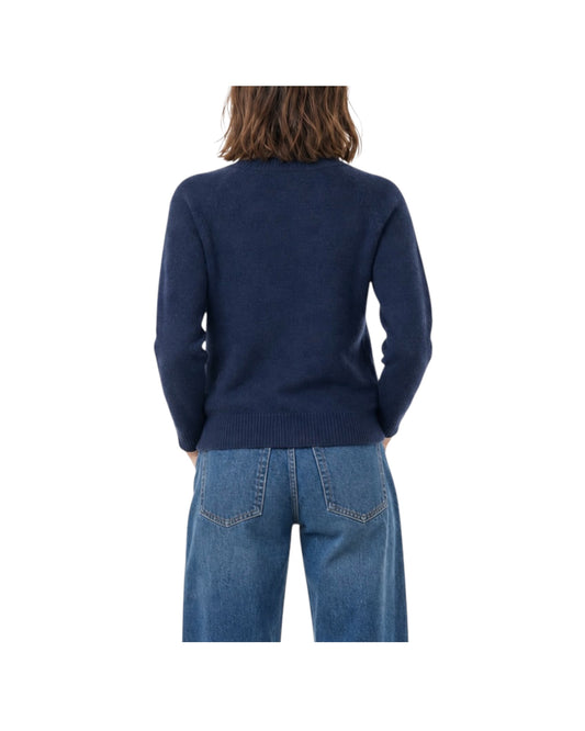 Cardigan in cashmere Blu 85881 BLU RETOIS 