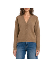 Cardigan in cashmere Cammello