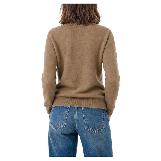 Cardigan in cashmere Cammello 85881 CAMMELLO RETOIS 